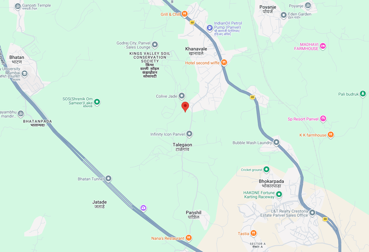 Godrej Golf Crest location map image